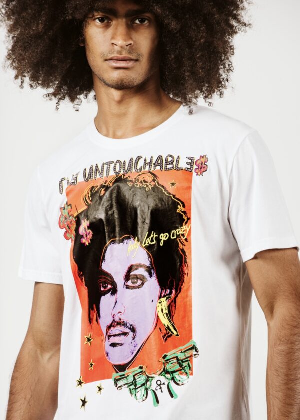 THE UNTOUCHABLES Camiseta " Crazy " color blanco