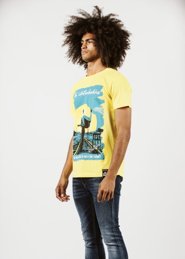 THE UNTOUCHABLES Camiseta " Dylan " color amarillo