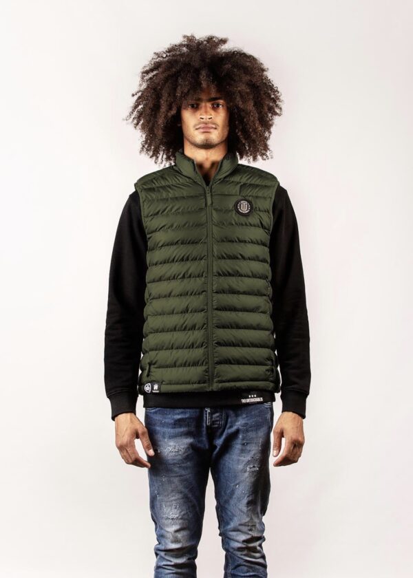 THE UNTOUCHABLES Chaleco " VEST LUXURY OFFICE " color kaki