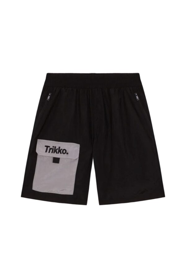 TRIKKO Camiseta " NYLON LOGO SHORTS " color negro