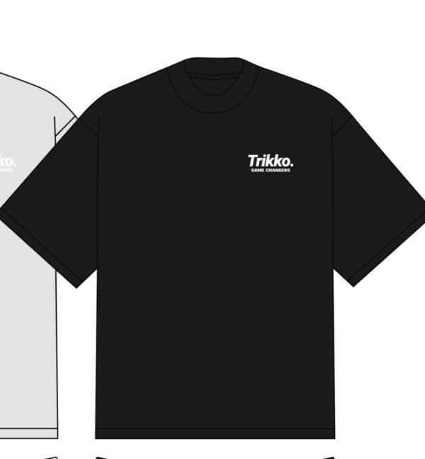 TRIKKO Camiseta " BASIC TRIKKO TEE " color negro