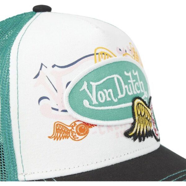 VON DUTCHGorra"PAT GRE"color verde agua