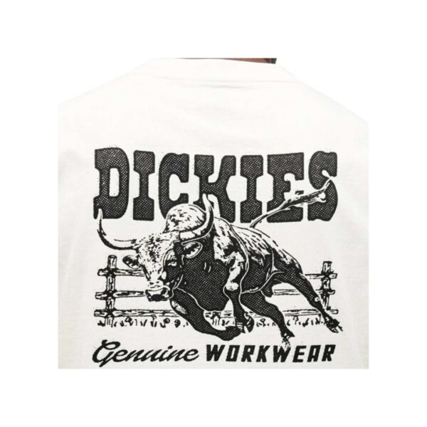 DIKIESCamiseta"BUCHTELL SS TEE EGRET"color blanco roto