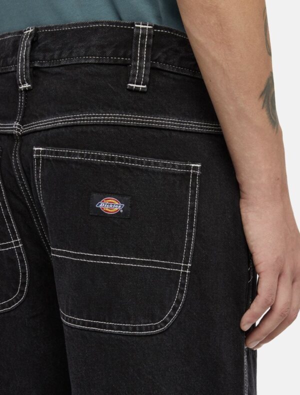 DIKIES Pantalon " MADISON DOUBLE KNEE DENIM BLACK WASH "