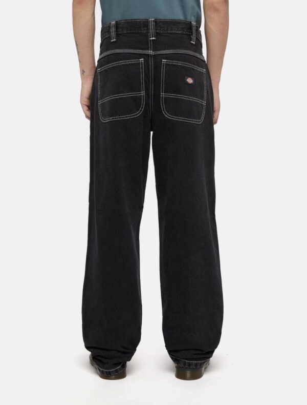 DIKIES Pantalon " MADISON DOUBLE KNEE DENIM BLACK WASH "