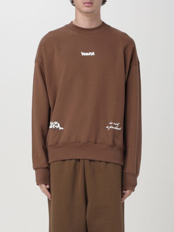 DISCLAIMER Sudadera color marron