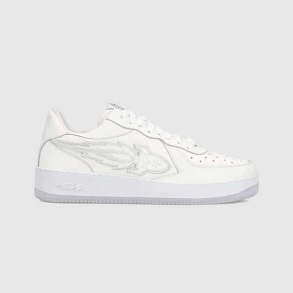 ENTERPRISE JAPAN Sneakers " EJ EGG ROCKET - LOW SNEAKER GOAT LEATHER MILK