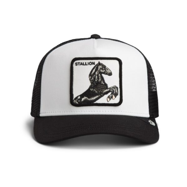 GOORINGorra caballo"STALLION"color blanco-negro