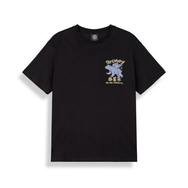 GRIMEYCamiseta"CONCREAT JUNGLE WE ARE ABOVE ALL REGULAR TEE"color negro