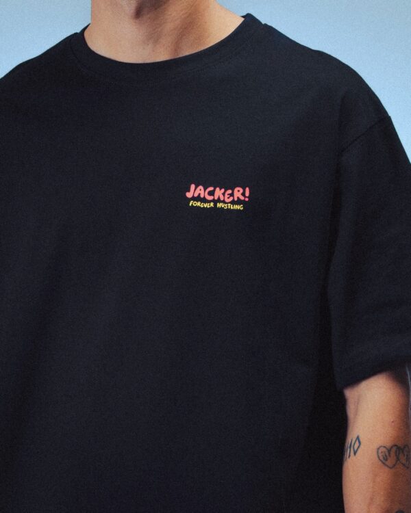 JACKER<br/>Camieta"Scobbydog"color negro JACKERCamieta"Scobbydog"color negro