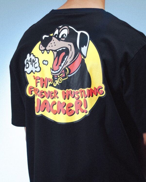 JACKER<br/>Camieta"Scobbydog"color negro JACKERCamieta"Scobbydog"color negro