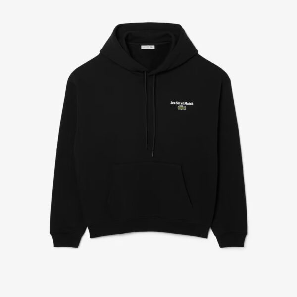 LACOSTESudadera con capucha color negro