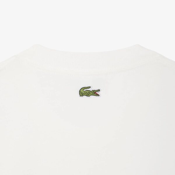 LACOSTECamiseta logo blanca