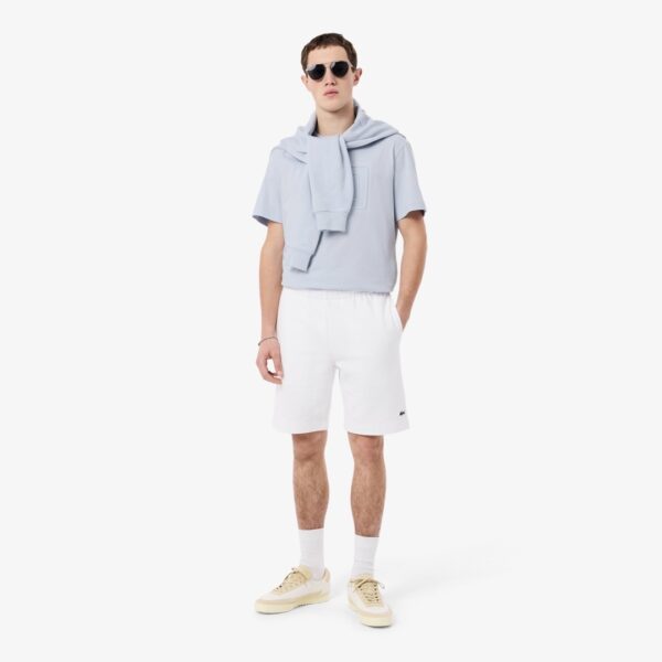 LACOSTECamiseta"Classic Fit Embossed Cotton T-shirt"color celeste