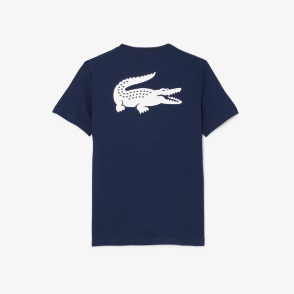 LACOSTECamiseta"Regular Fit Ultra-Dry UPF50 Off Court T-shirt"color marino