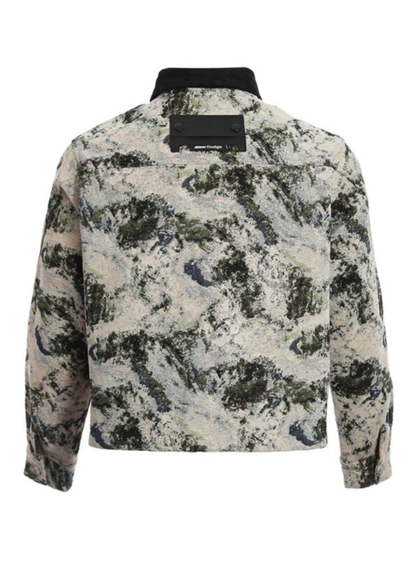 MOD WAVE MOVEMENTChaqueta"JACQUARD FABRIC JACKET"color beige