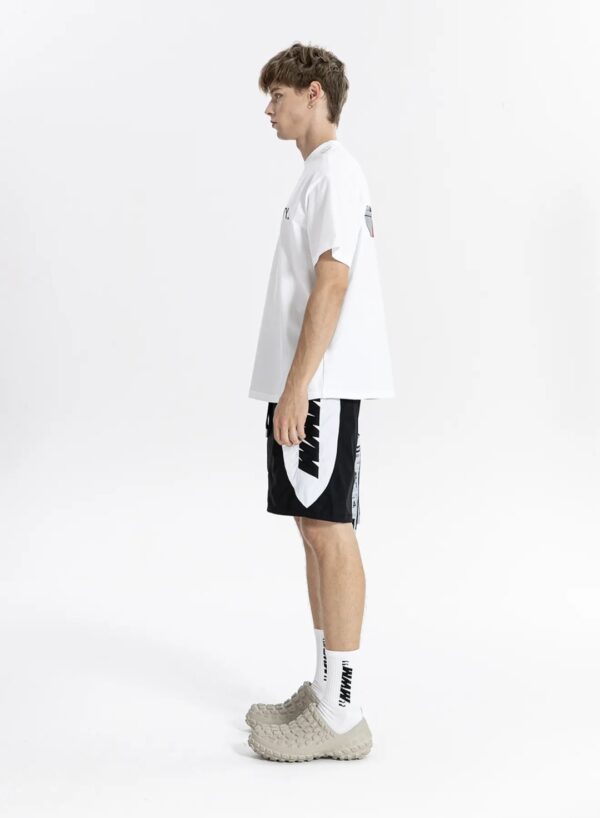 MOD WAVE MOVEMENTBermudas" Colorblock Swim Shorts"color negro