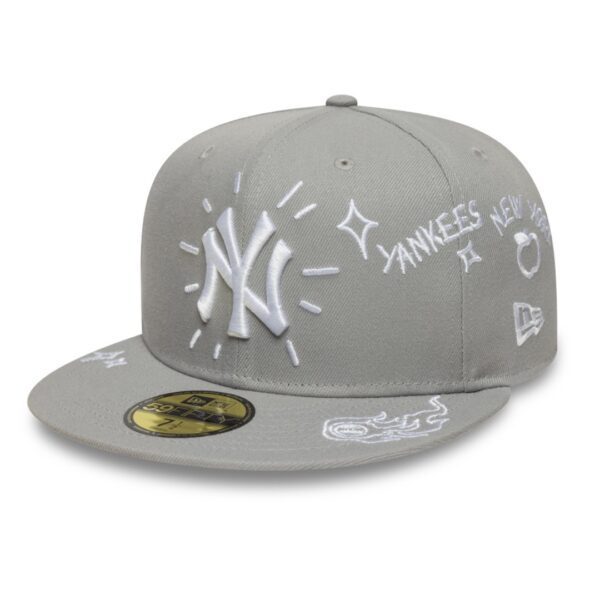 NEW ERAGorra"MLB SCRIBBLE 59FIFTY NEYYAN GRAWHI"