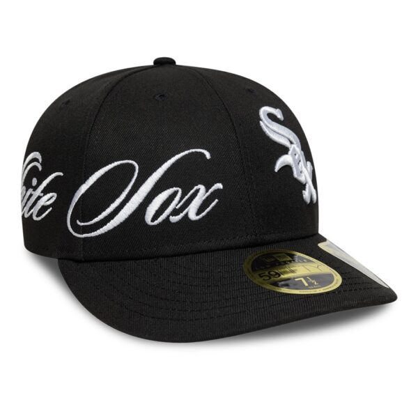 NEW ERAGorra"MLB SIDE SCRIPT LP59FIFTY CHIWHI BLKWHI"