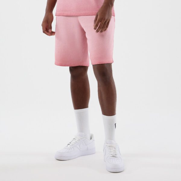 NEW ERABermudas"MLB WASHED LOGO SHORT NEYYAN PKR"color rosa