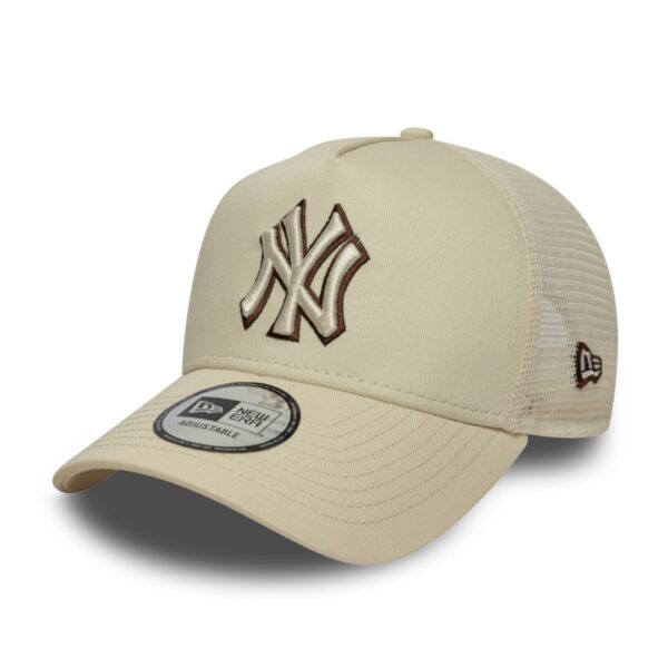 NEW ERAGorra"OUTLINE EF TRUCKER NEYYAN LTCCHS"color beige