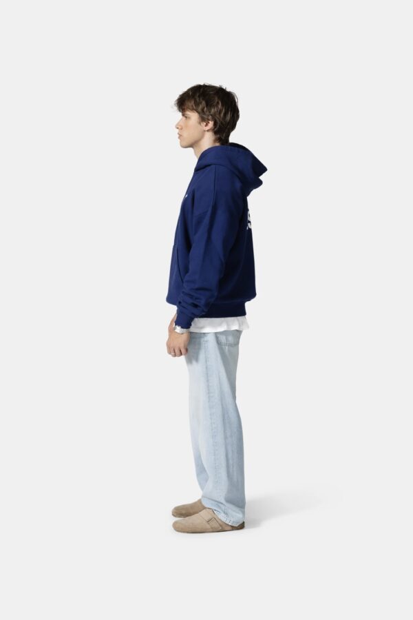 NOIR ESSENCESudadera"Essence Washed Navy Hoodie"color marino