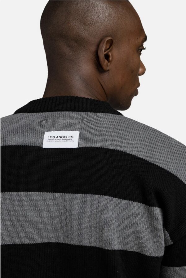 NOIR ESSENCEJersey punto"Los Angeles Grey Knitwear"color gris