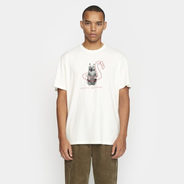 REVOLUTION Camiseta color blanco