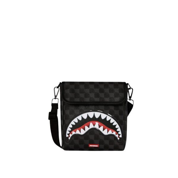 SPRAYGROUNDBolso"SHARKS IN PARIS BALLOON BLACK MESSENGER SLING"