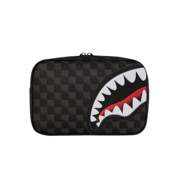 SPRAYGROUNDNeceser"SHARKS IN PARIS BALLOON BLACK TOILETRY BRICK"