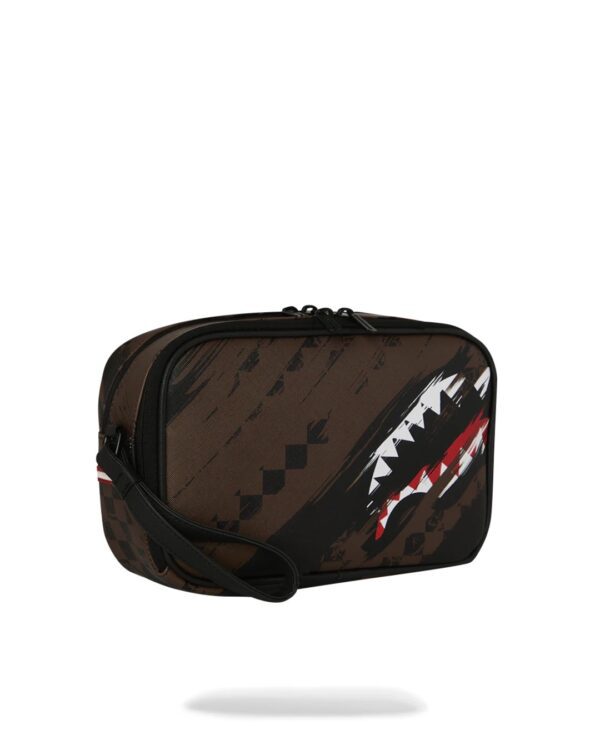 SPRAYGROUNDNeceser"SMEARED GRUNGE TOILETRY BRICK"