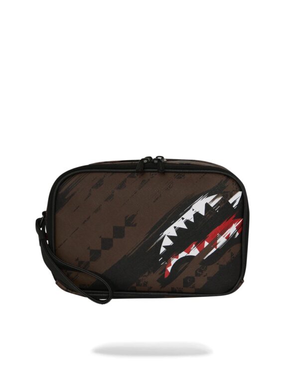 SPRAYGROUNDNeceser"SMEARED GRUNGE TOILETRY BRICK"