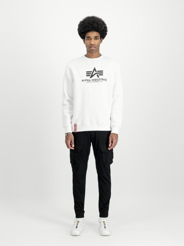 ALPHA INDUSTRIESSudadera"Basic Sweatshirt"color blanco