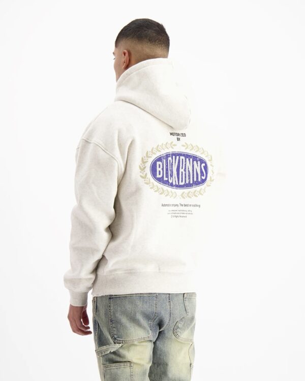 BLACK BANANASSudadera"AUTOMOBILE HOODIE"color beige