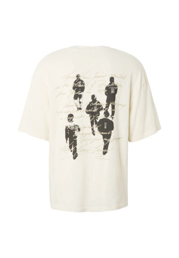 KARL KANICamiseta"Signature Washed Oversized T-Shirt"color blanco