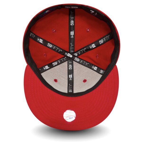 NEW ERAGorra"MLB BASIC NEYYAN SCA/WHI"color rojo