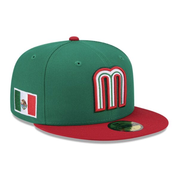 NEW ERAGorra"WBC26 5950 WBCMEX OTC"color verde