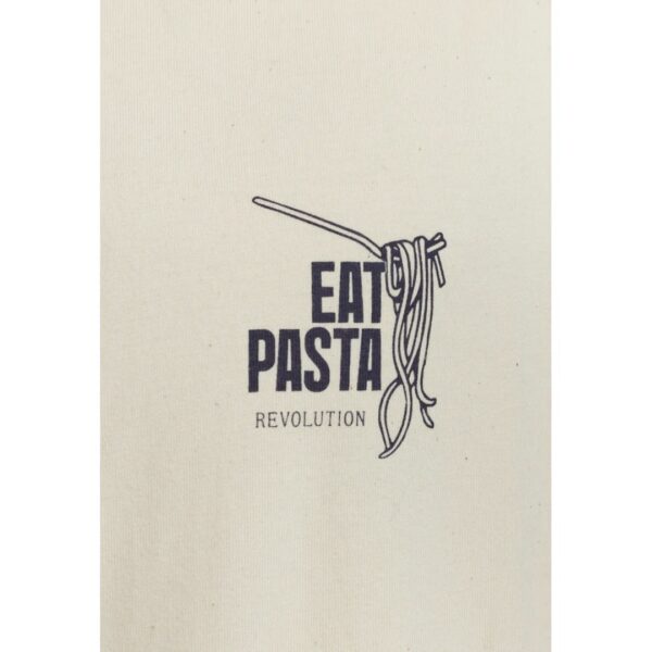 REVOLUTION Camiseta "Printed T-shirt" color blanco roto