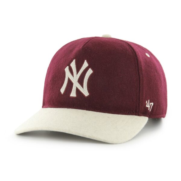 47 BRANDGorra"MLB New York Yankees Chain Stitch TT 47 HITCH LC"color burdeos