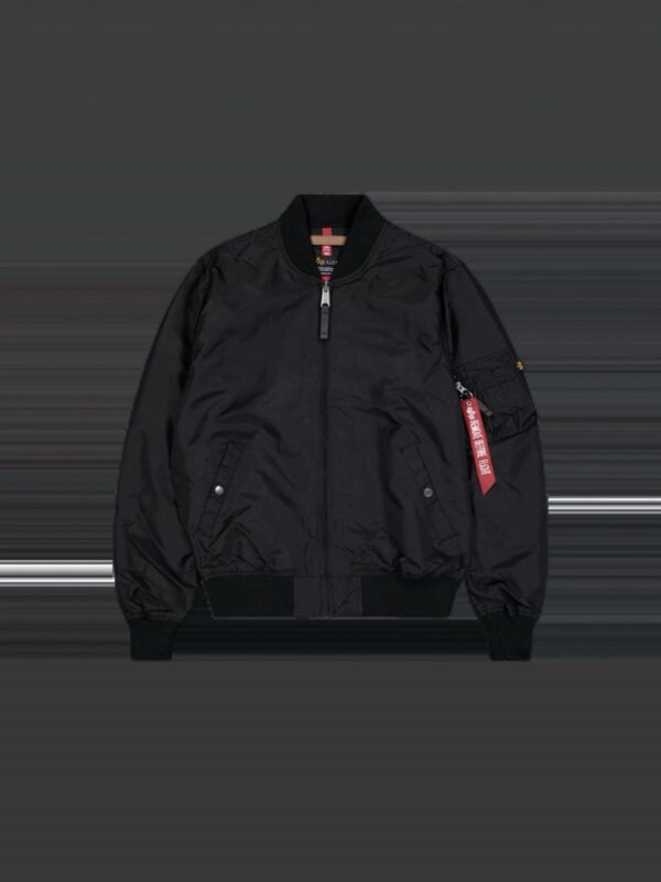 ALPHA INDUSTRIESBomber"MA-1 TT Light Bomber Jacket"color negro