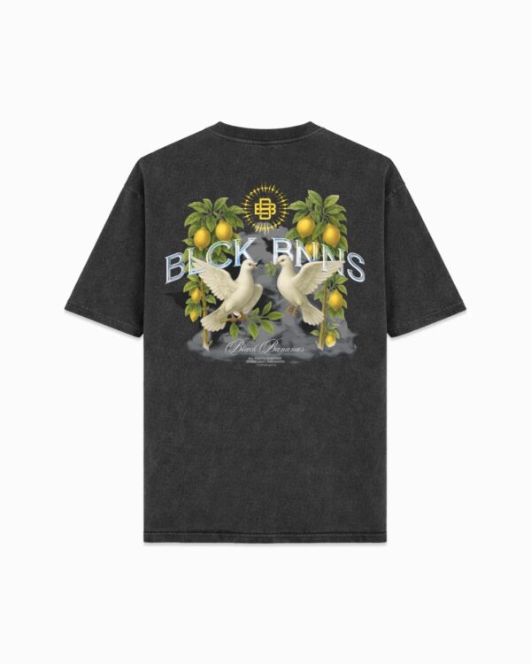 BLACK BANANASCamiseta"DOVES TEE"color negro