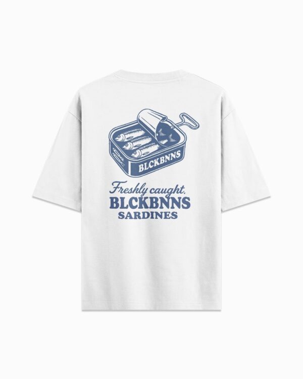BLACK BANANASCamiseta"SARDINES TEE"color blanco