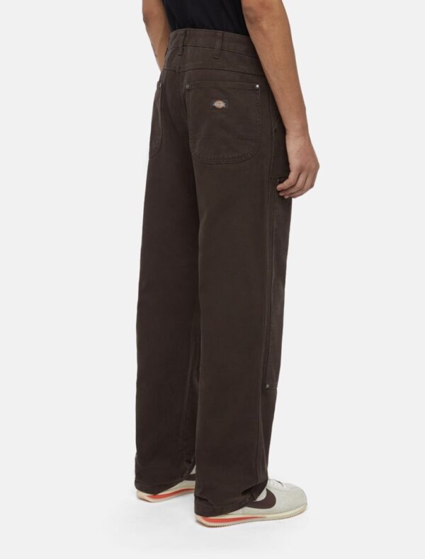 DIKIES Pantalon " DICKIES DUCK CANVAS UTILITY PANT DARK BROWN "
