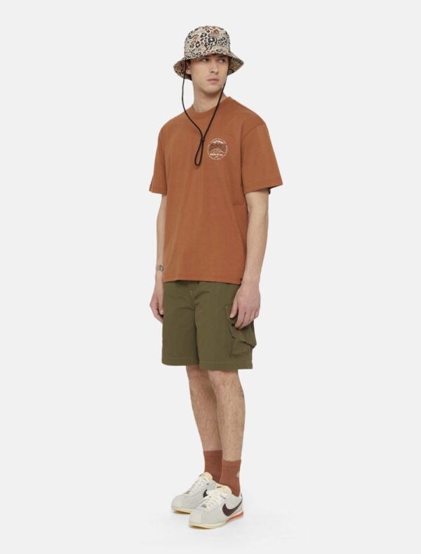 DIKIES Bermudas " JACKSON CARGO SHORT MILITARY GR " color verde