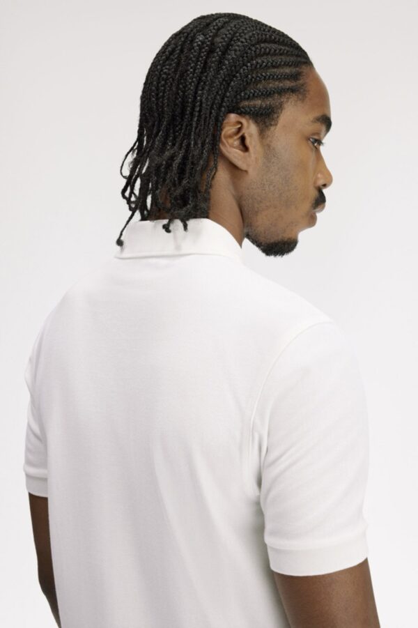 FRED PERRYPolo"Rayas verticales"color blanco