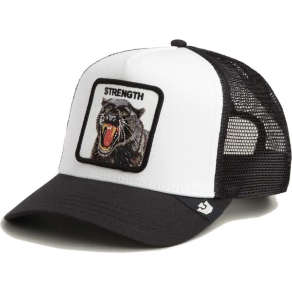 GOORINGorra"Strength Panther Trucker"color negro-blanco