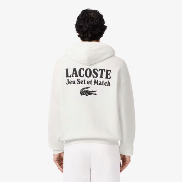 LACOSTESudadera con capucha color crudo
