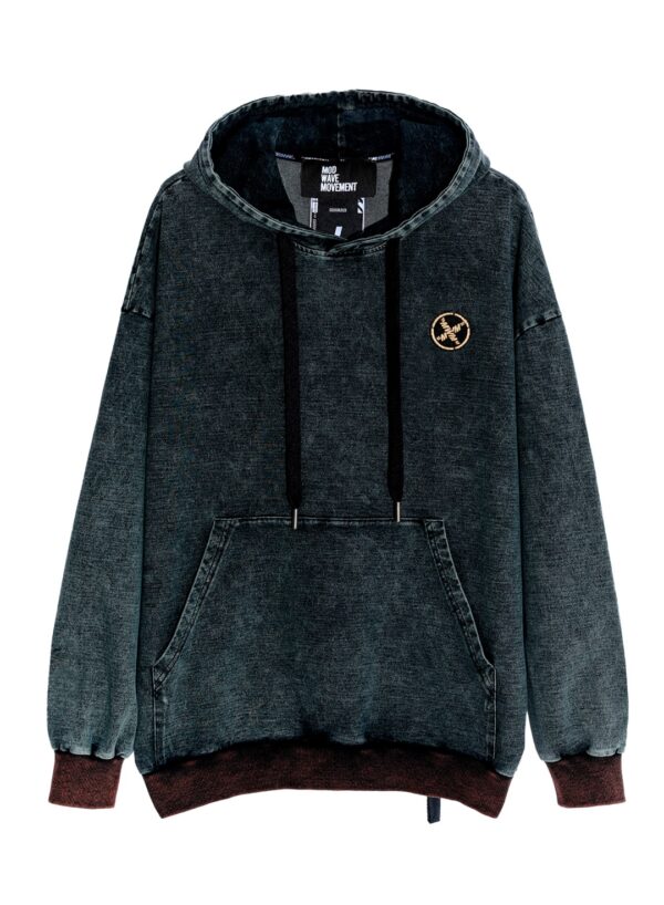 MOD WAVE MOVEMENT Sudadera " BLACK CAPSULE " color negro