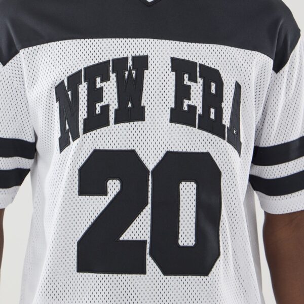 NEW ERACamiseta"NE MESH JERSEY NEWERA WHI"color blanco