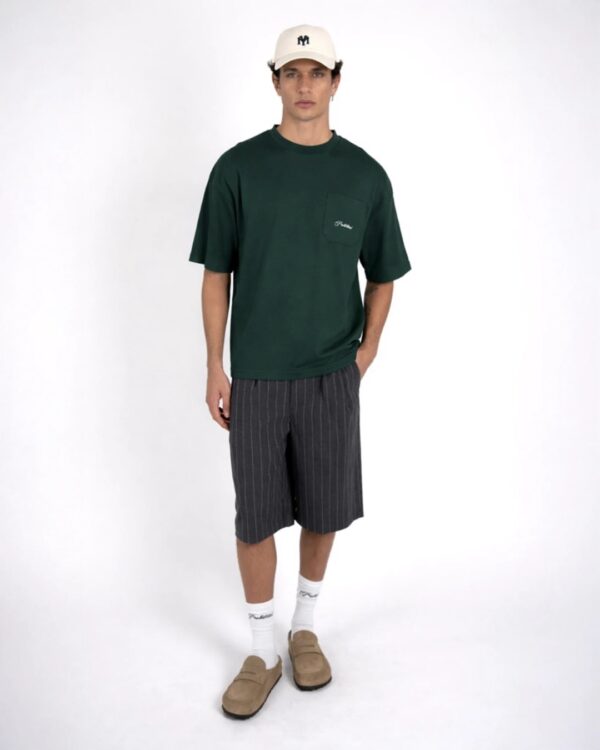 PROHIBITEDCamiseta"Seaside Waffle Tee"color verde